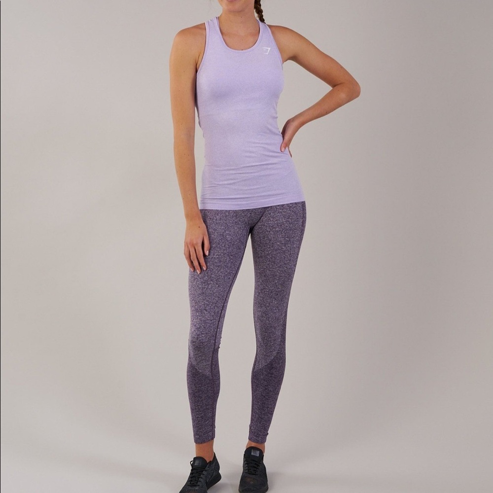 Gymshark vital seamless vest - paste lilac